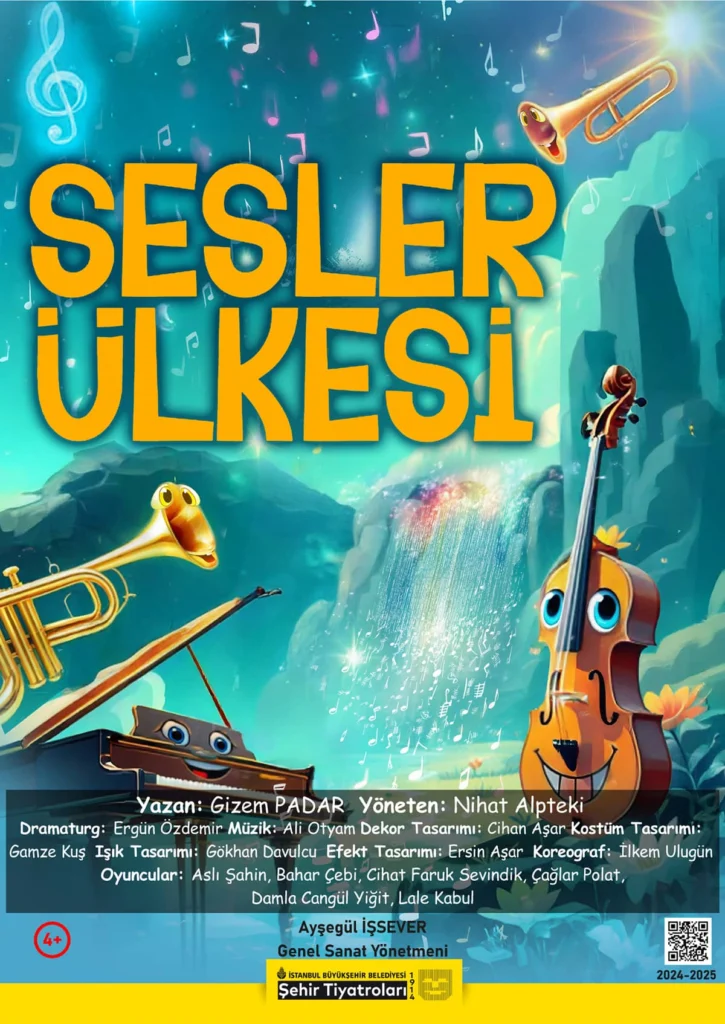 Sesler Ülkesi oyun afişi