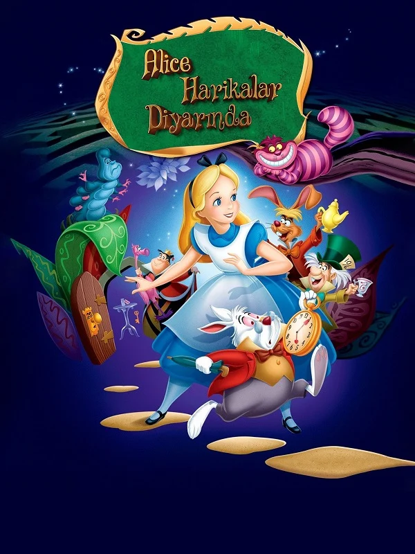 Alice Harikalar Diyarında afişi