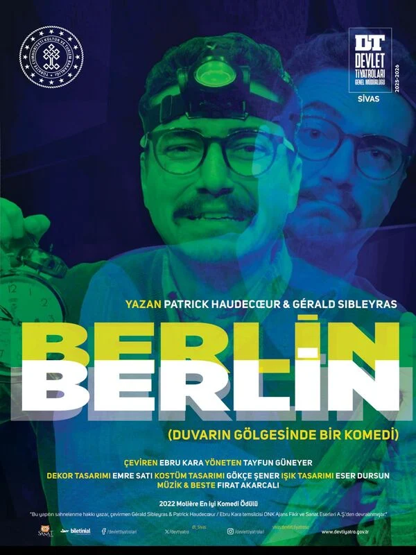 BERLİN BERLİN (DUVARIN GÖLGESİNDE BİR KOMEDİ) oyun afişi