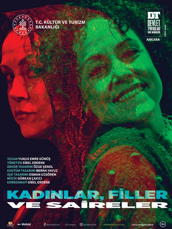 KADINLAR , FİLLER VE SAİRELER afişi