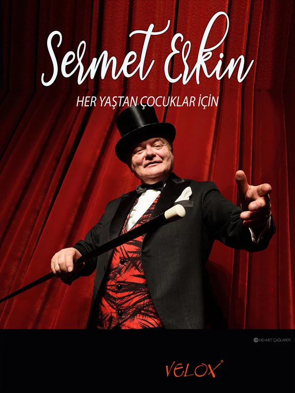 Sermet Erkin ile Çocuklar için İnteraktif İllüzyon afişi