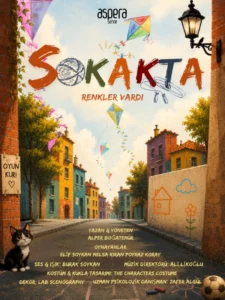 Sokakta afişi